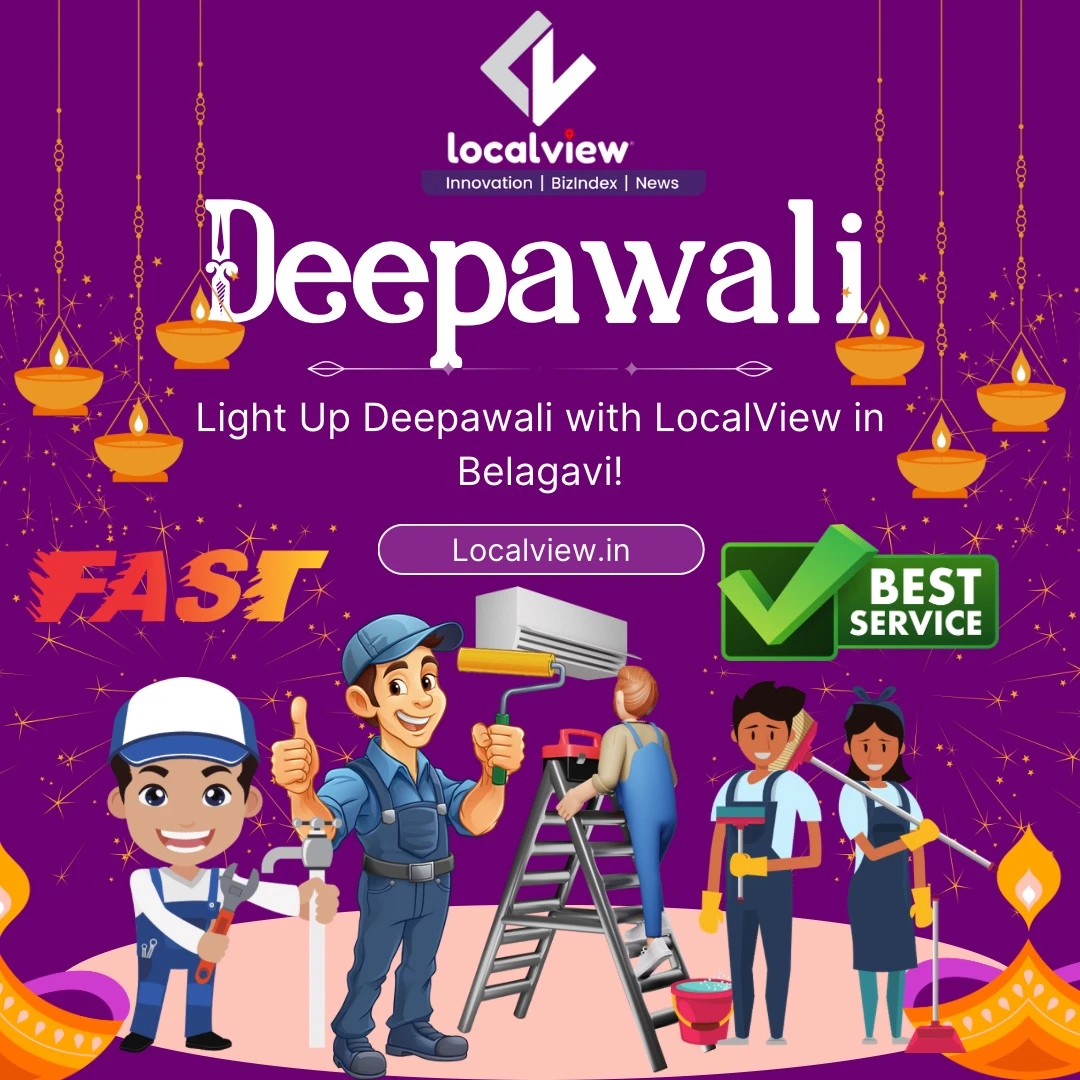 Get Your Home Festive-Ready for Deepawali with LocalView Quick Services in Belagavi!